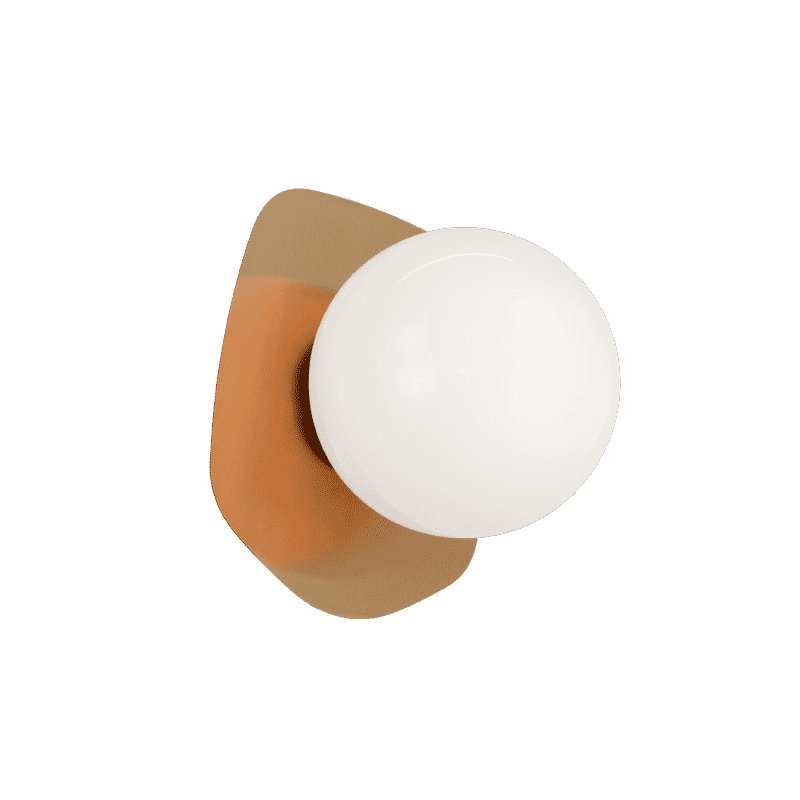 Matteo Razz 1-Light Wall Sconce In Aged Gold Bra