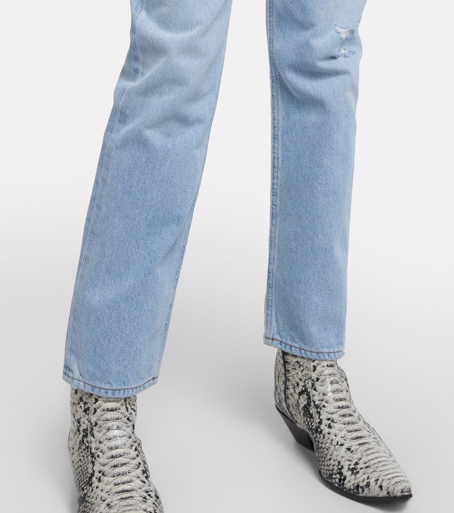 Charlotte high-rise straight jeans