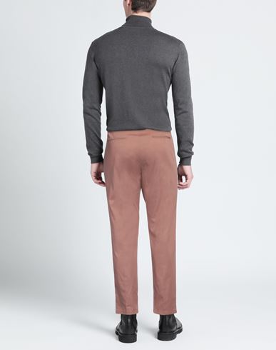 Man Pants Light brown Size 28 Cotton, Elastane