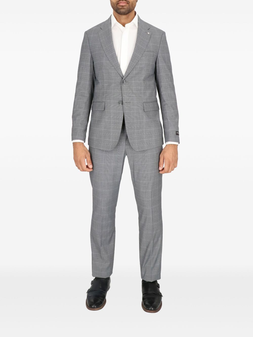 Checked suit - Grey