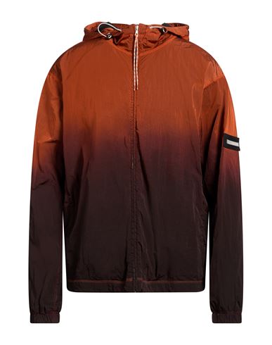 Man Jacket Orange Size L Polyamide