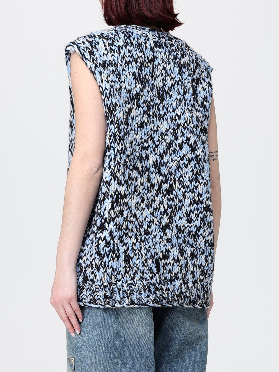 Sweater Woman color Gnawed Blue