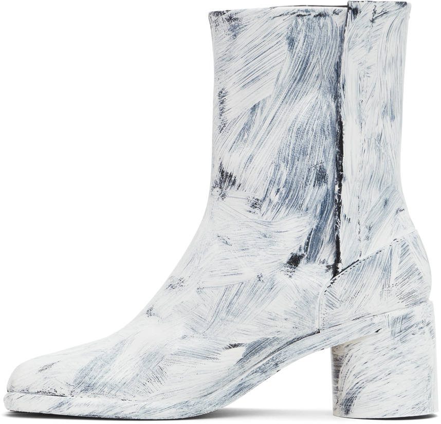 Maison Margiela White Tabi Bianchetto Boots
