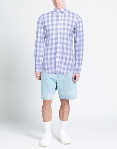Harmont & Blaine Man Shirt Lilac Size S Cotton