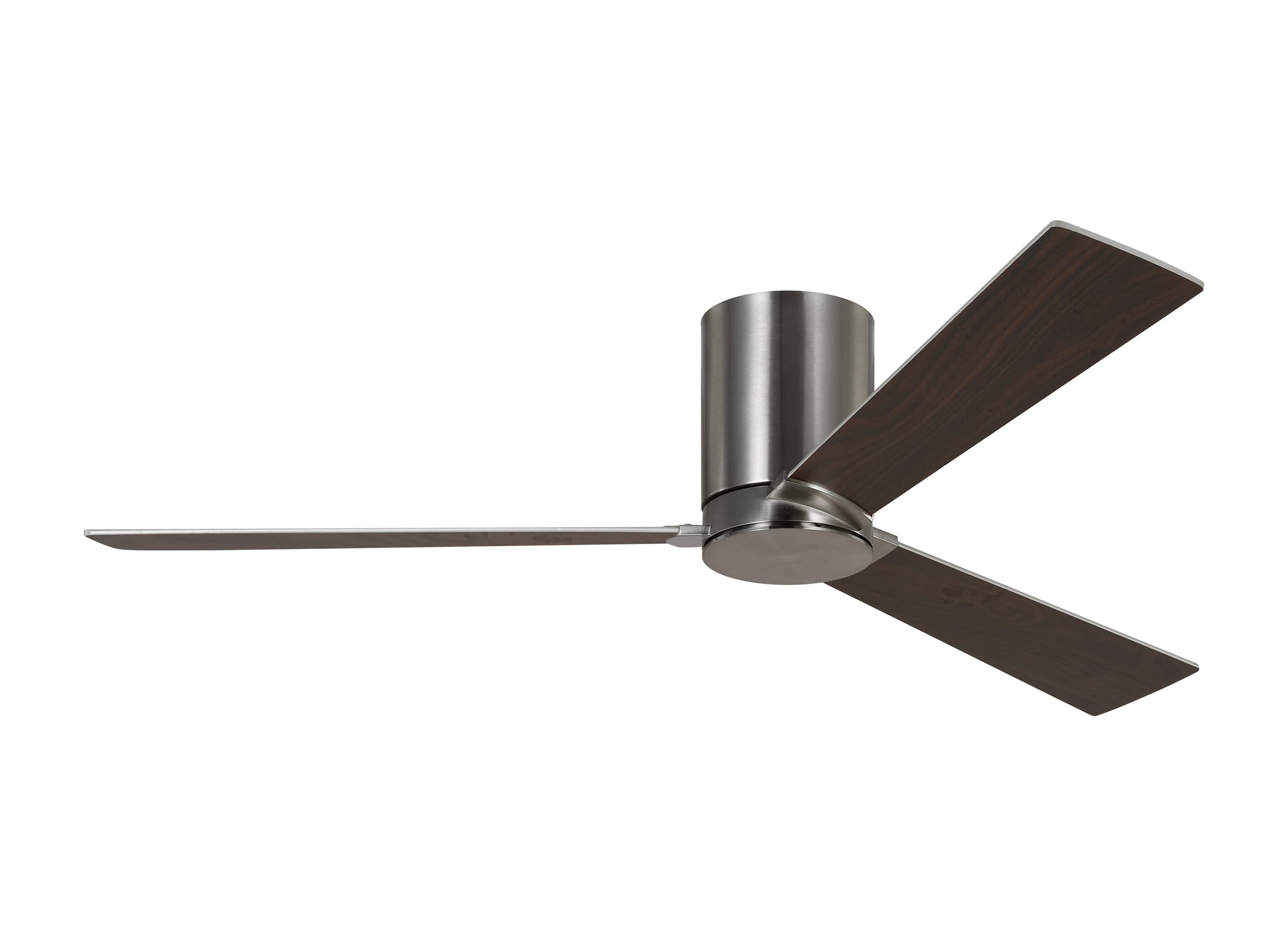 Brushed Steel 52"Ceiling Fan from the Rozzen Collection