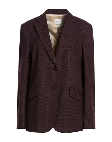 Crème Woman Blazer Burgundy Size 0 Virgin Wool
