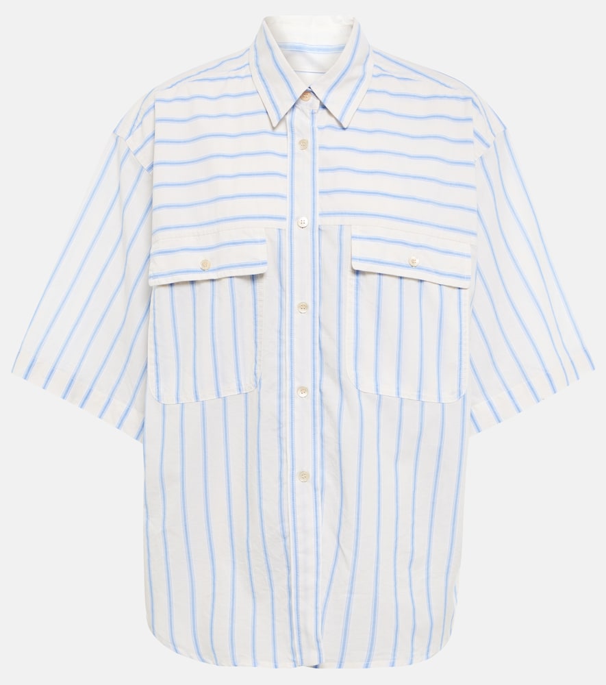 Nulenci striped cotton shirt