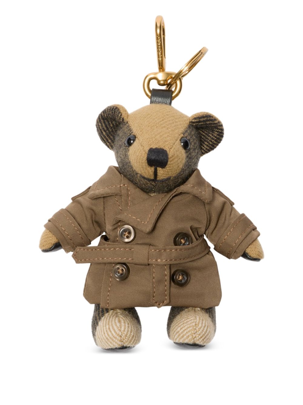 Mini Bear Keychain, 13.5 cm Cashmere Trench Jacket