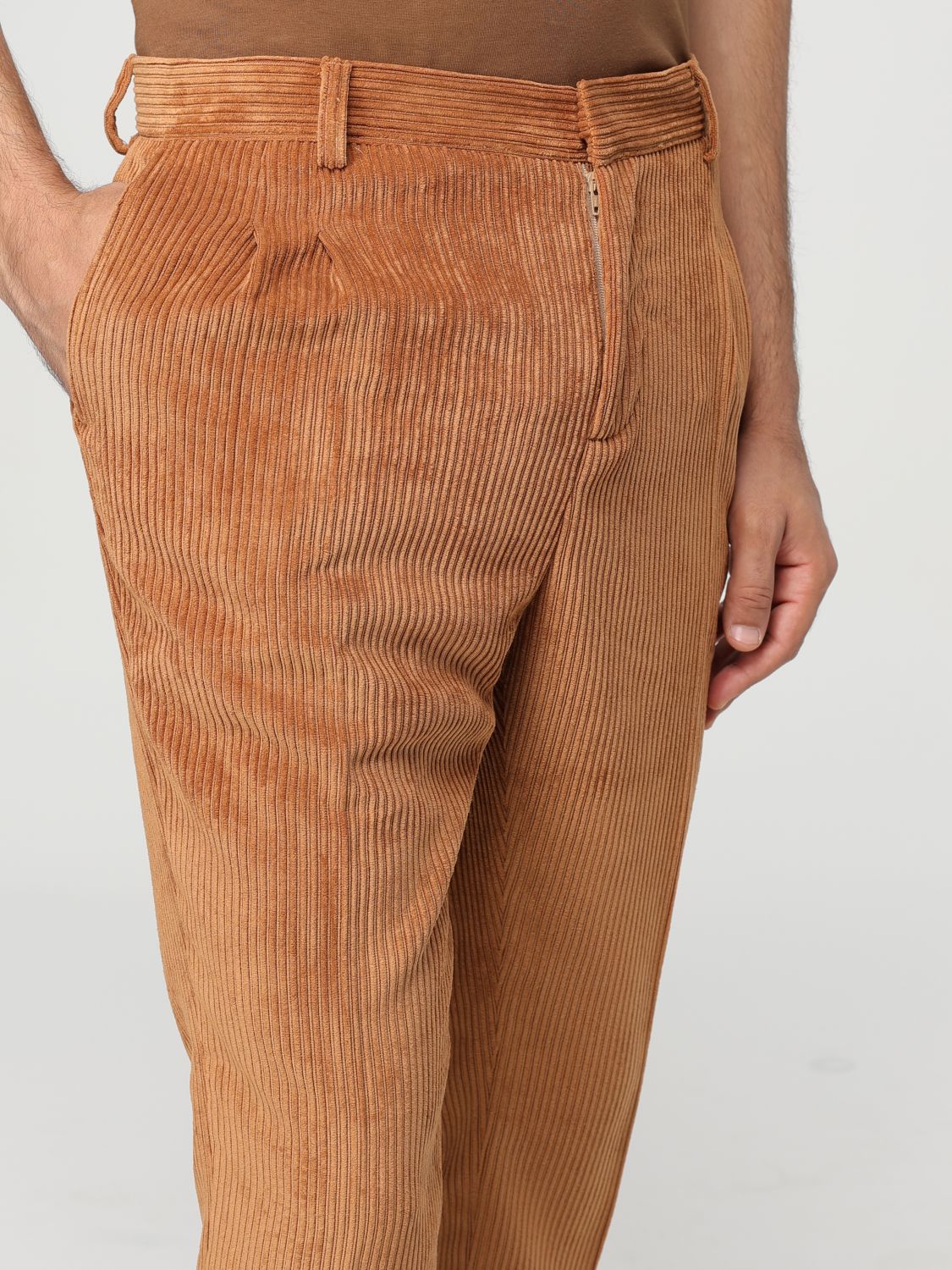 Pants Men color Camel