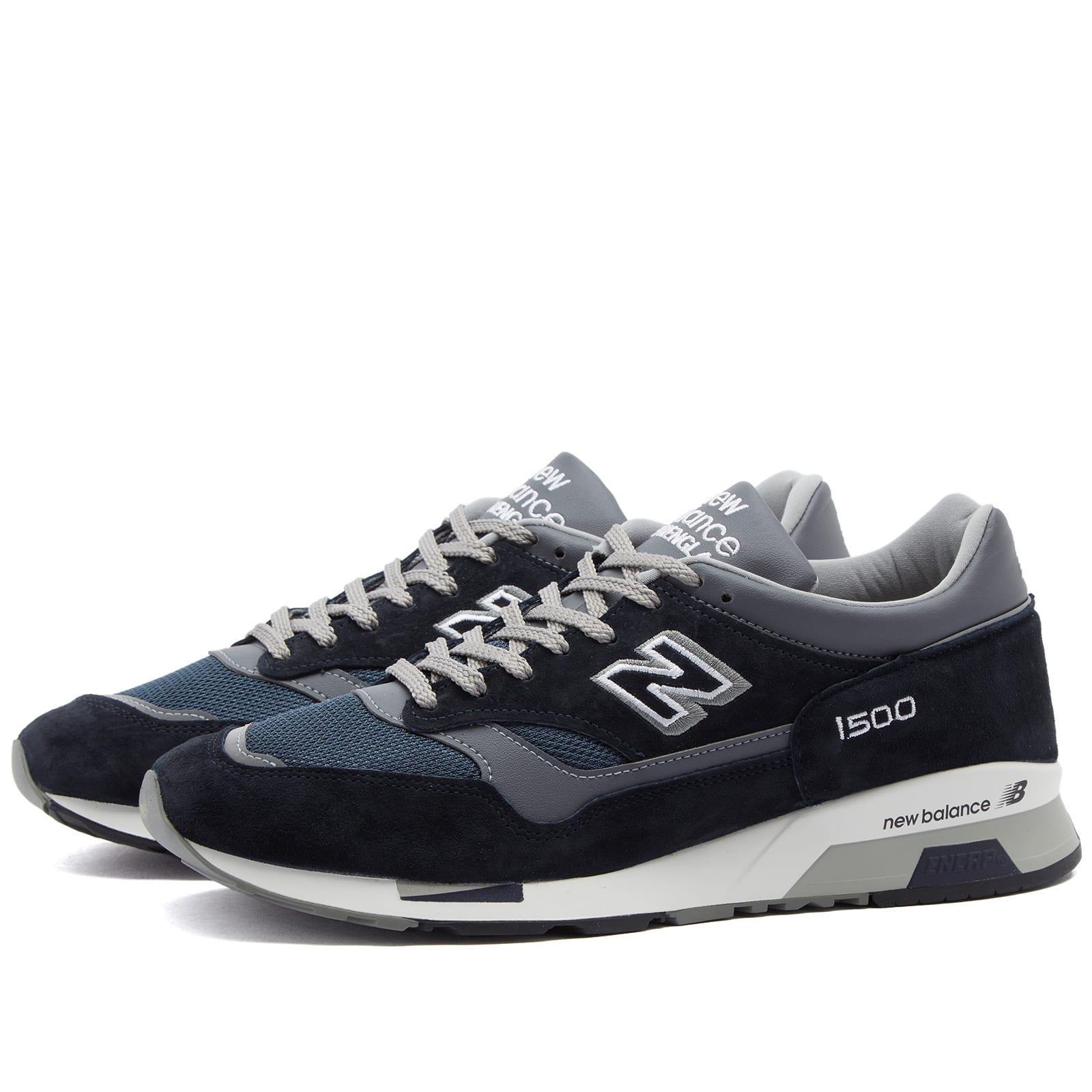 U1500PNV - Made in UK Sneakers in Navy