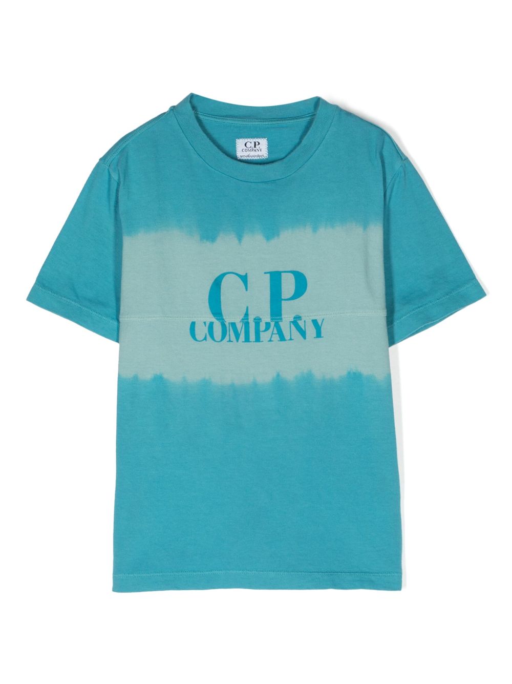 Logo-print cotton T-shirt - Blue