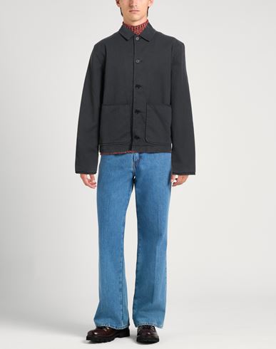 Man Jacket Black Size XL Organic cotton, Elastane