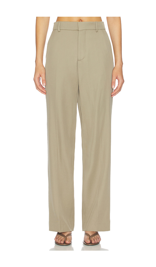 HOMMEgirls Straight Leg Pant in Tan. 36. Also