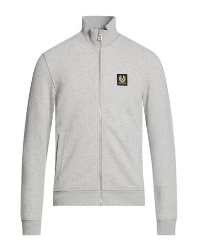 Man Sweatshirt Light grey Size S Cotton