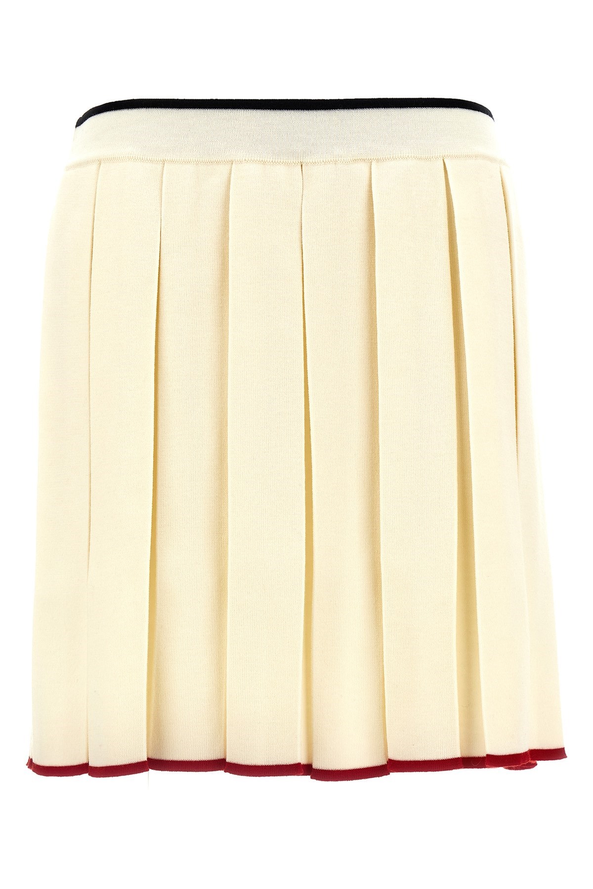 Knitted Pleated Skirt