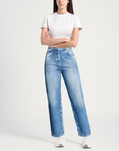 Woman Jeans Blue Size 26 Cotton