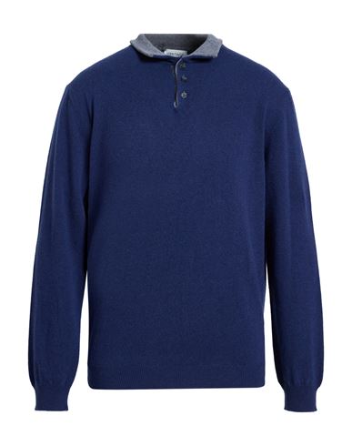 Man Sweater Navy Size 44 Wool, Cashmere