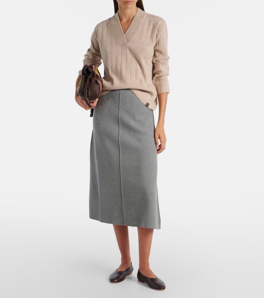 Arten ribbed-knit cashmere sweater