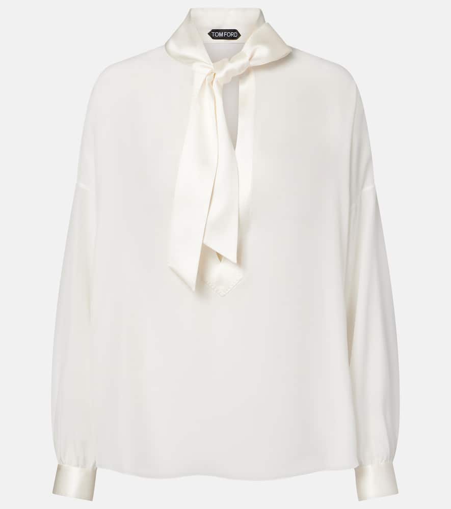 Silk crêpe de chine blouse
