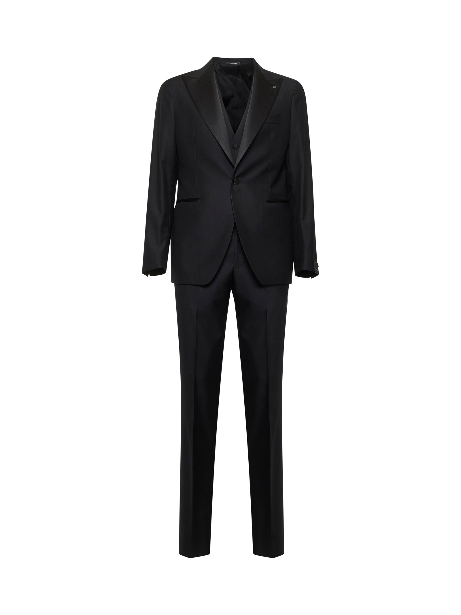 Vesuvio Tuxedo Suit — Black