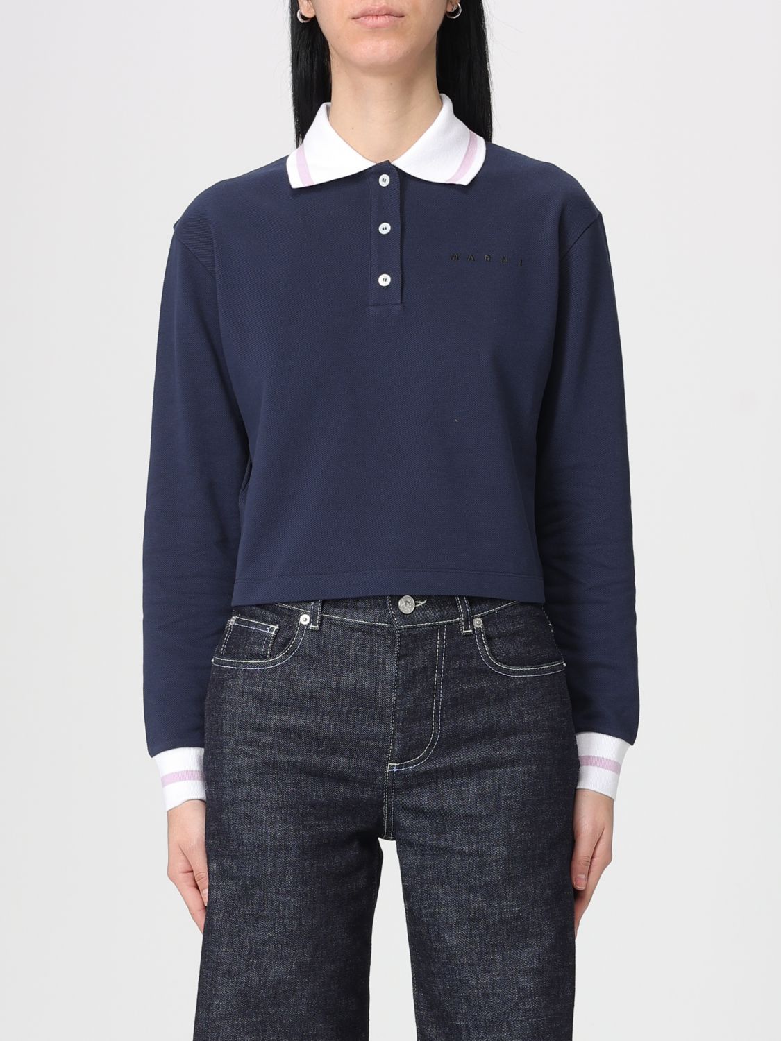 Polo Shirt Woman color Blue