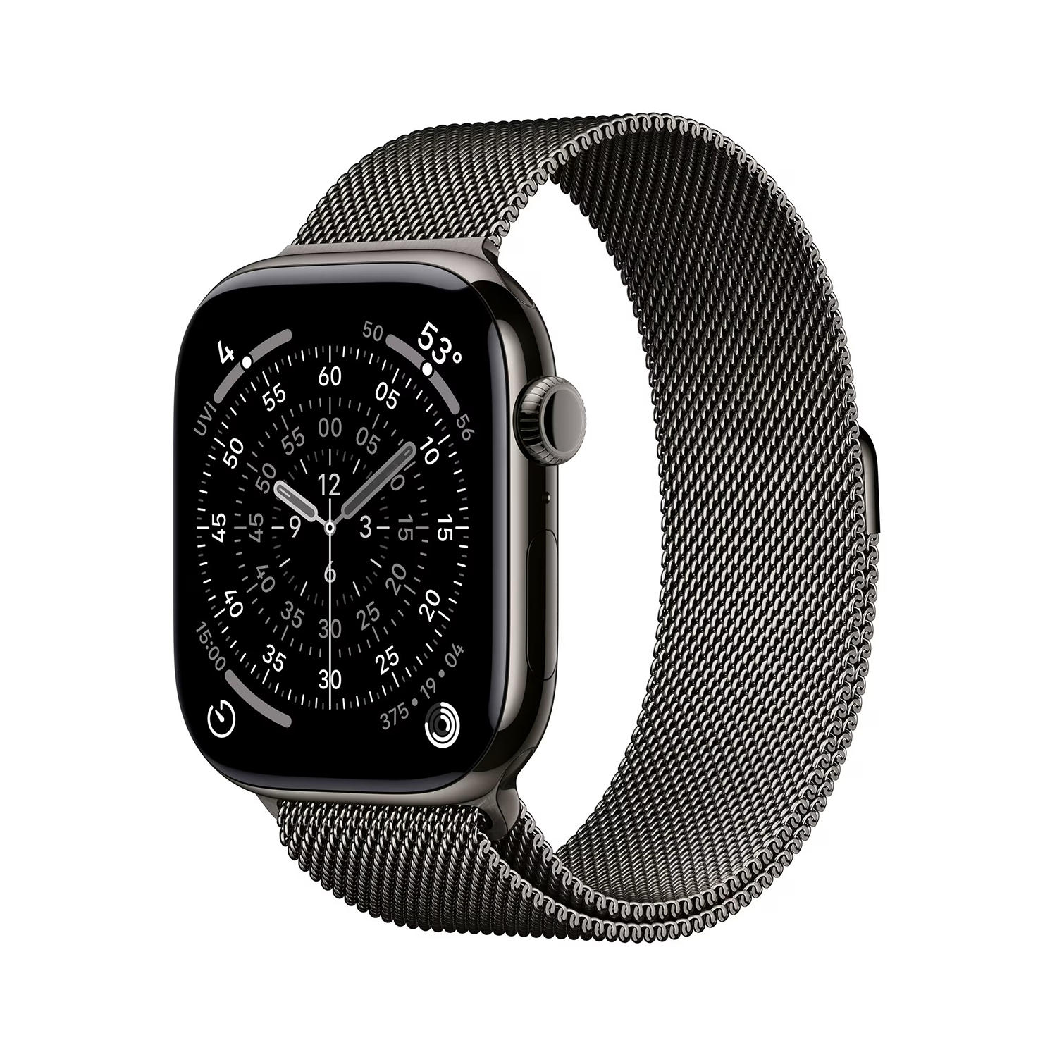 Watch Series 11 GPS + Cellular 42mm Titanium Case:- Slate
