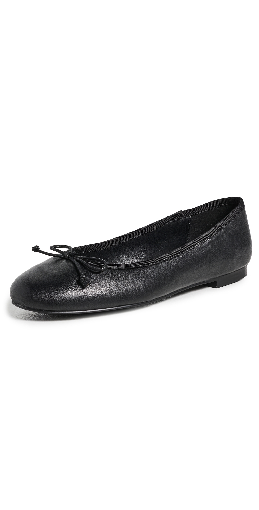 Comma Ballet Flats Black Nappa