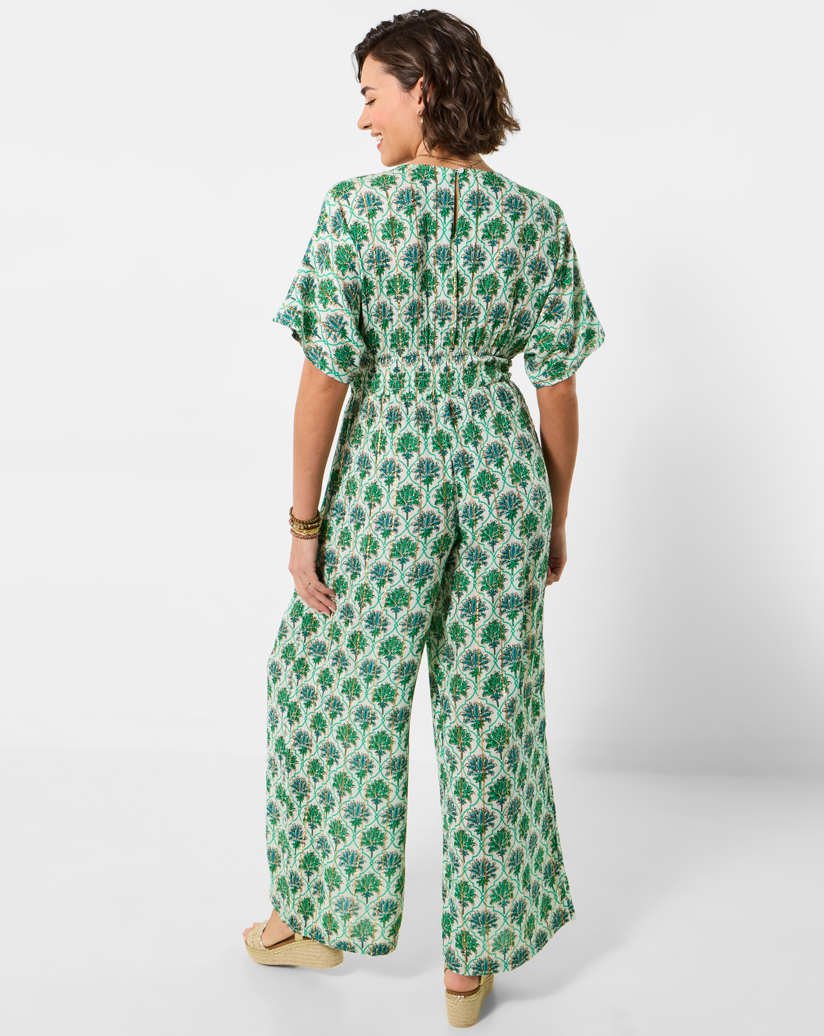 Ariana Printed Jumpsuit Petite