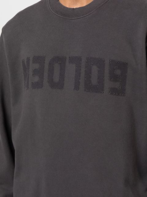 Logo-print long-sleeve sweatshirt