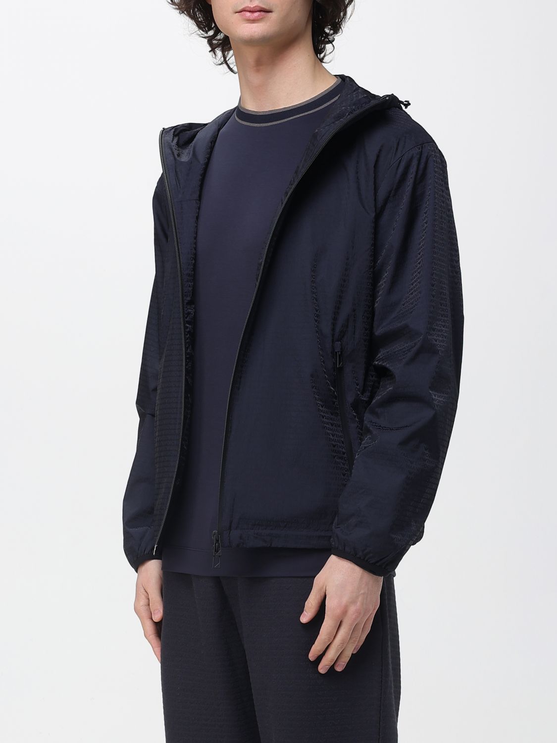 Jacket Men color Blue