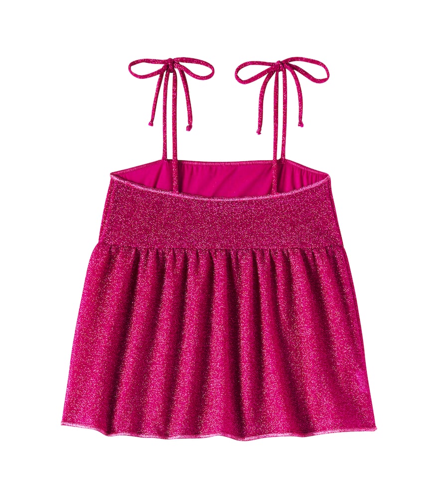 Oséree Kids Lumière lamé top