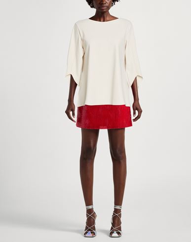 Woman Top Off white Size M Polyamide, Elastane