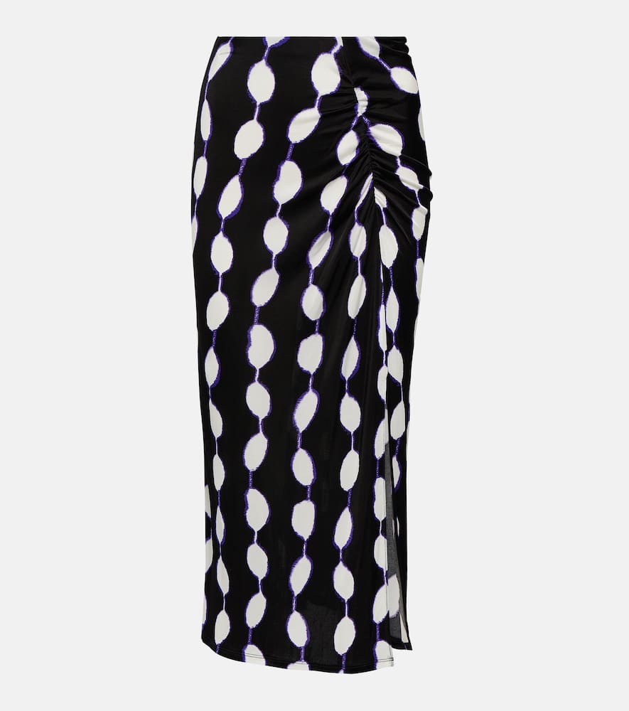 Diane von Furstenberg Emina printed jersey mini dress