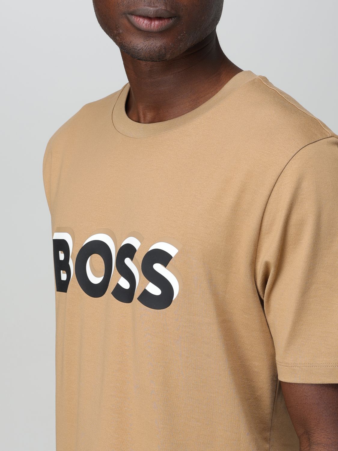 T-Shirt Men color Beige