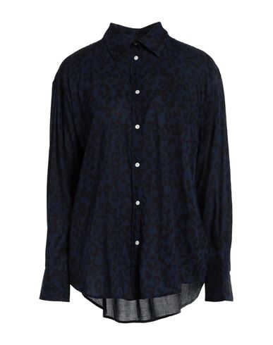 Woman Shirt Navy Size 6 Modal