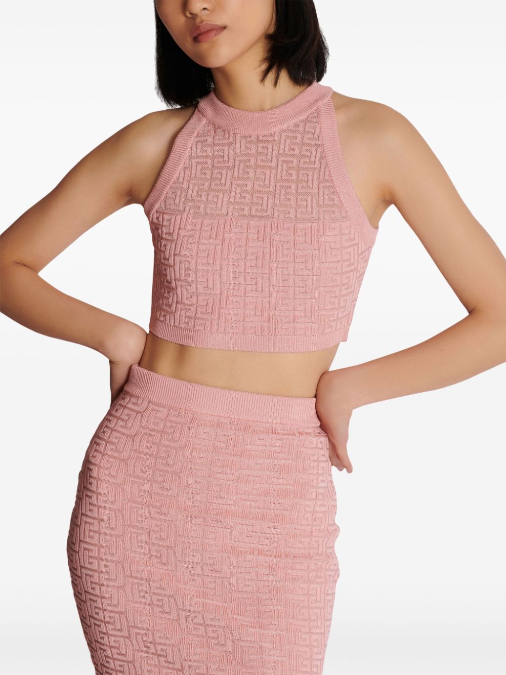 Pb Labyrinth Knit Top