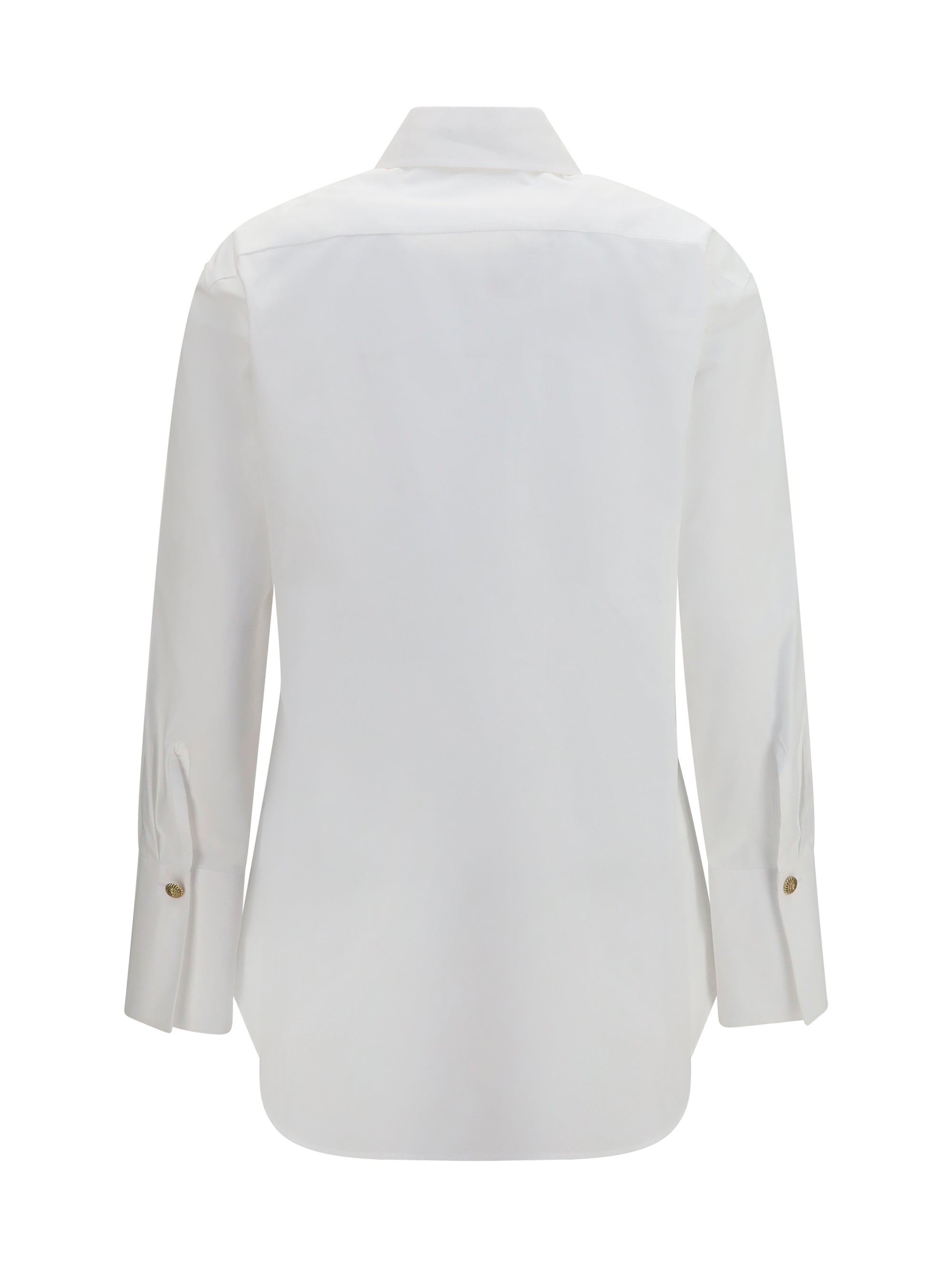 Cotton Poplin Shirt — White