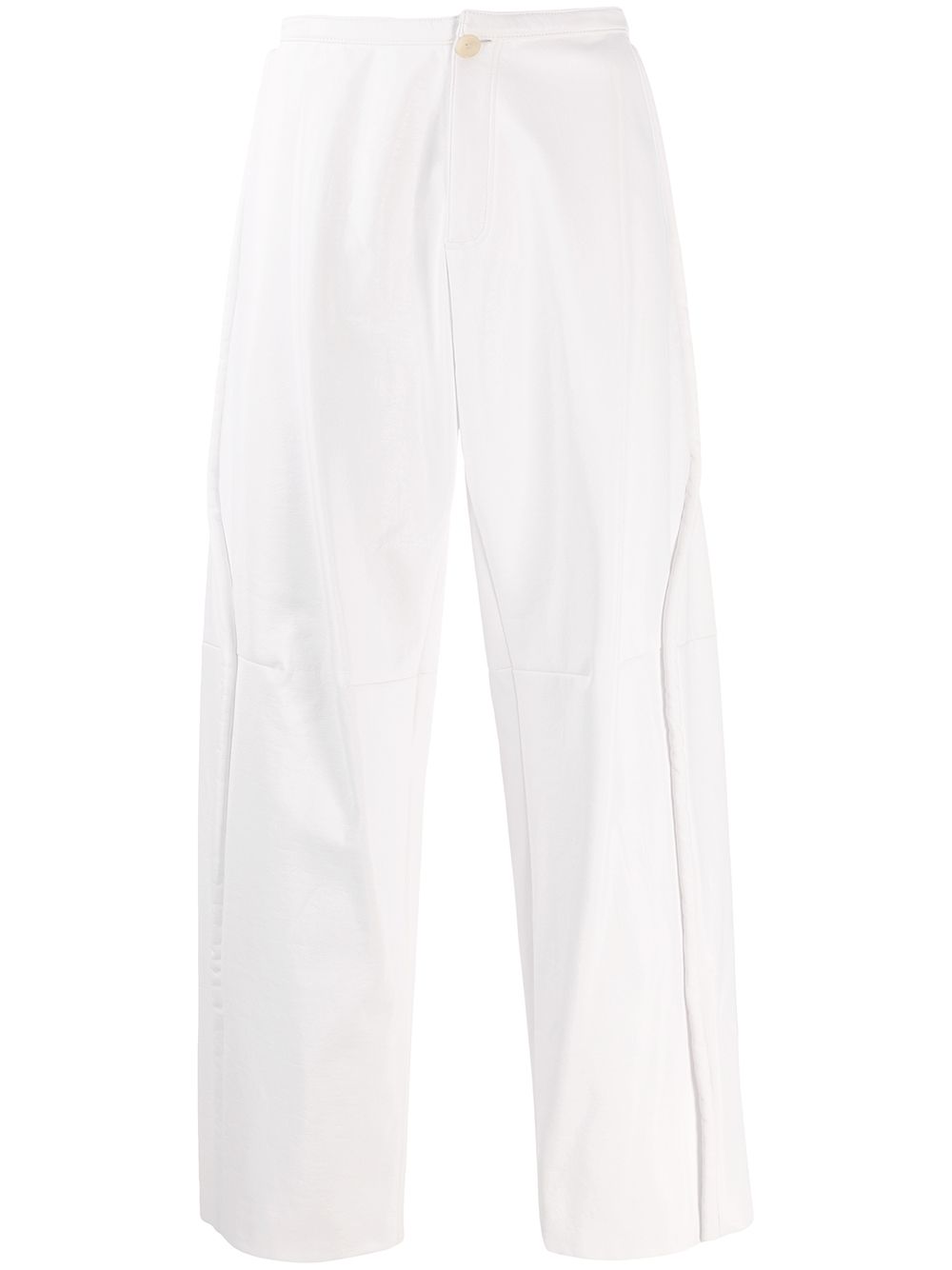 2009/10 Glow faux leather trousers - White