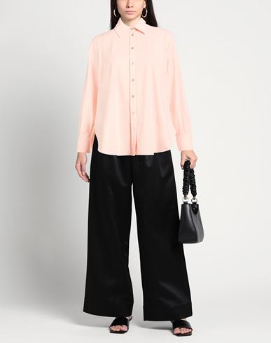 Woman Shirt Salmon pink Size 10 Polyamide, Elastane
