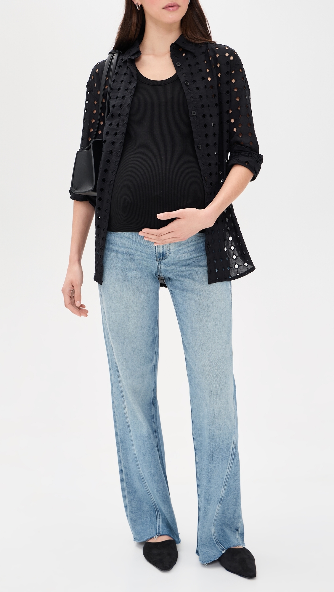 Anessa Maternity with Twisted Outseam Jeans Explorer