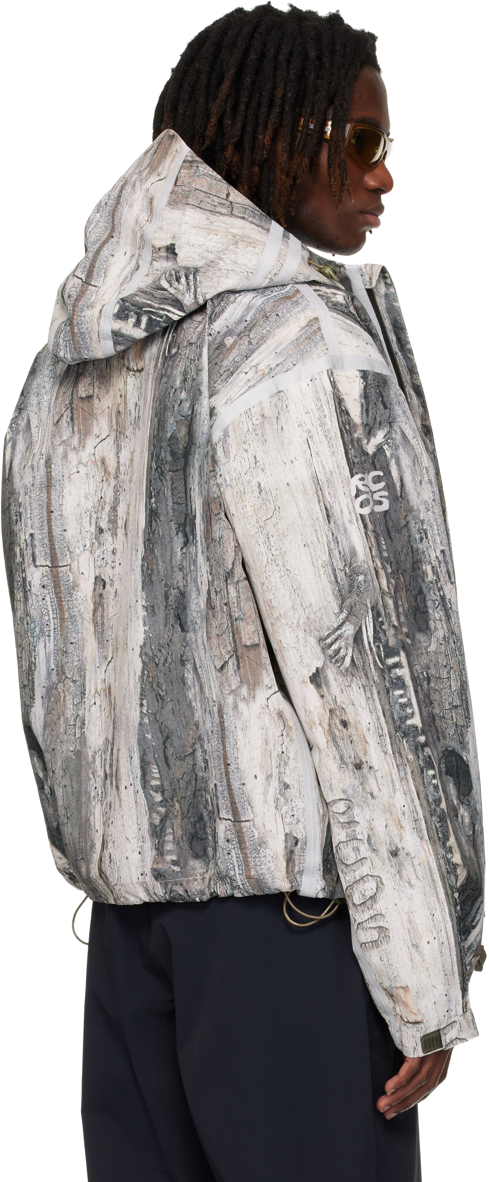 Beige & Khaki Sequoia Shell Jacket