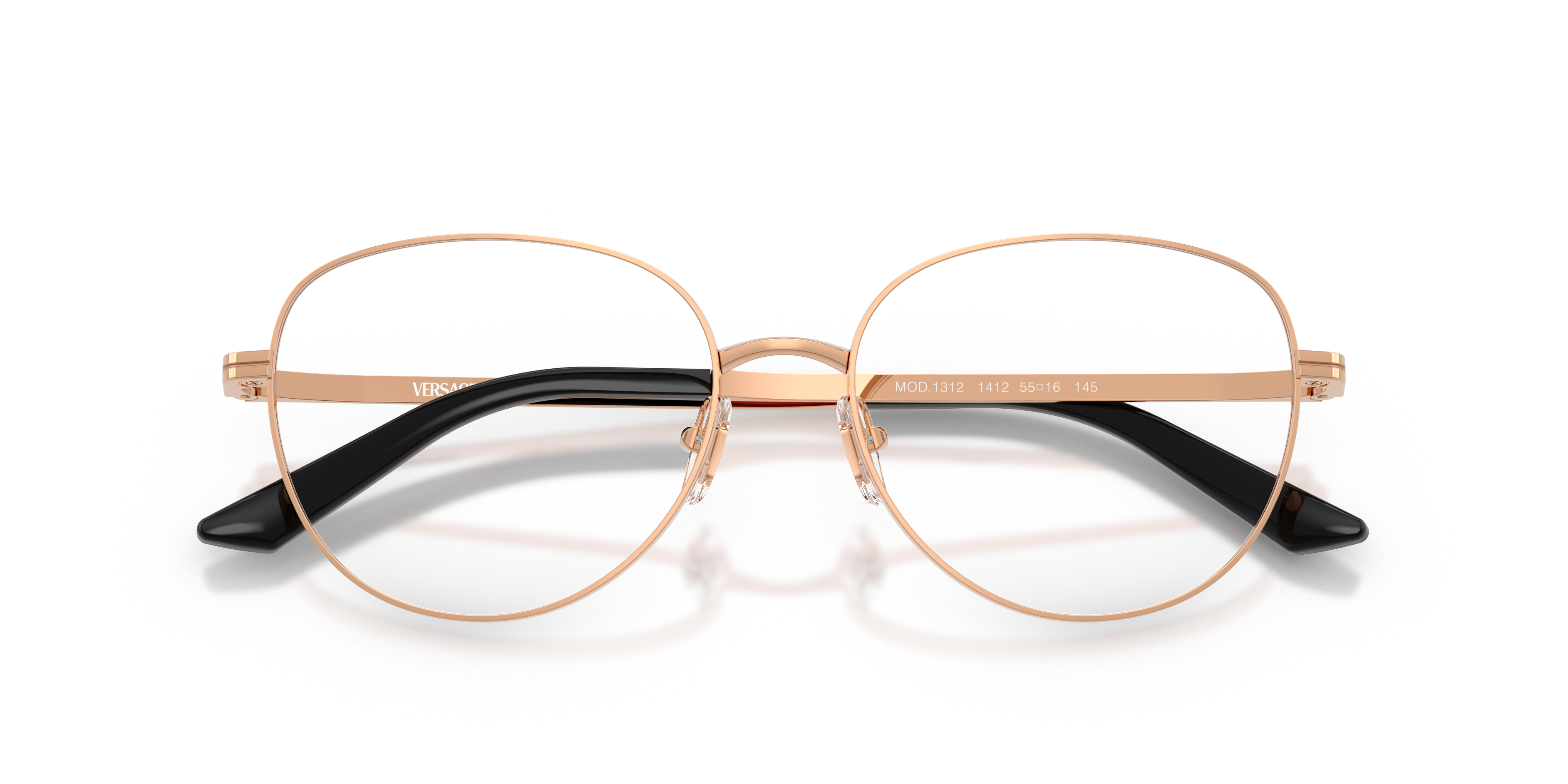 Versace Woman Versace VE1312 1412 Optical frames Metal Gold Pantos Norma