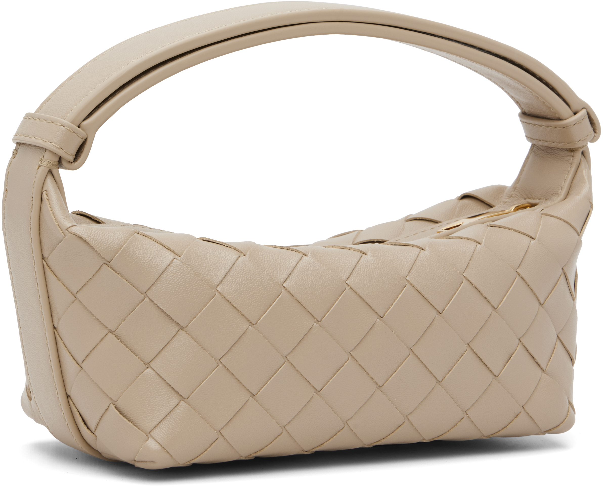 Beige East-West Wallace Bag