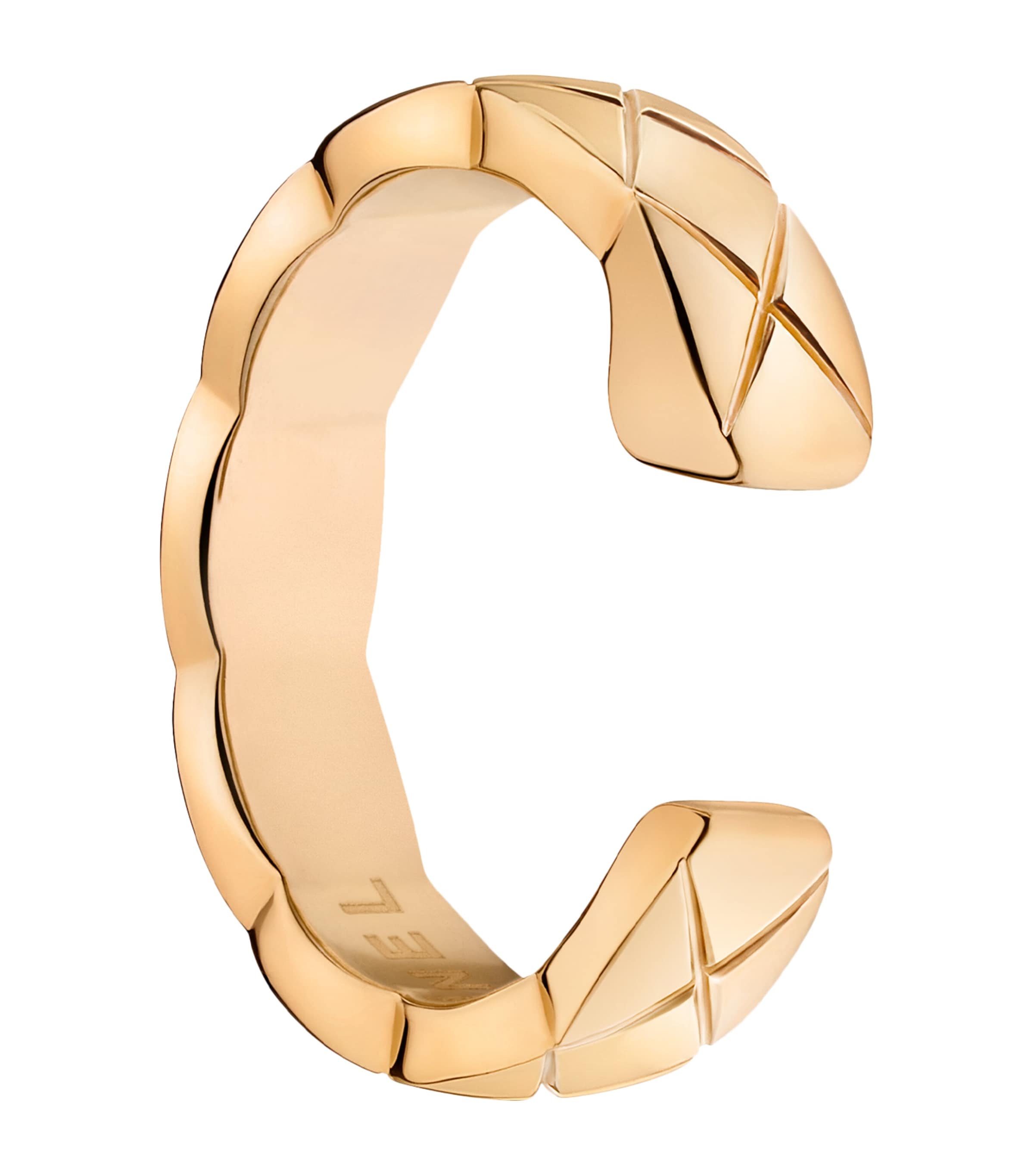 Beige Gold Coco Crush Single Earring