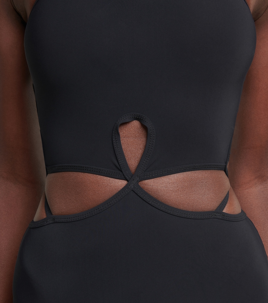 Christopher Esber Cutout halterneck swimsuit