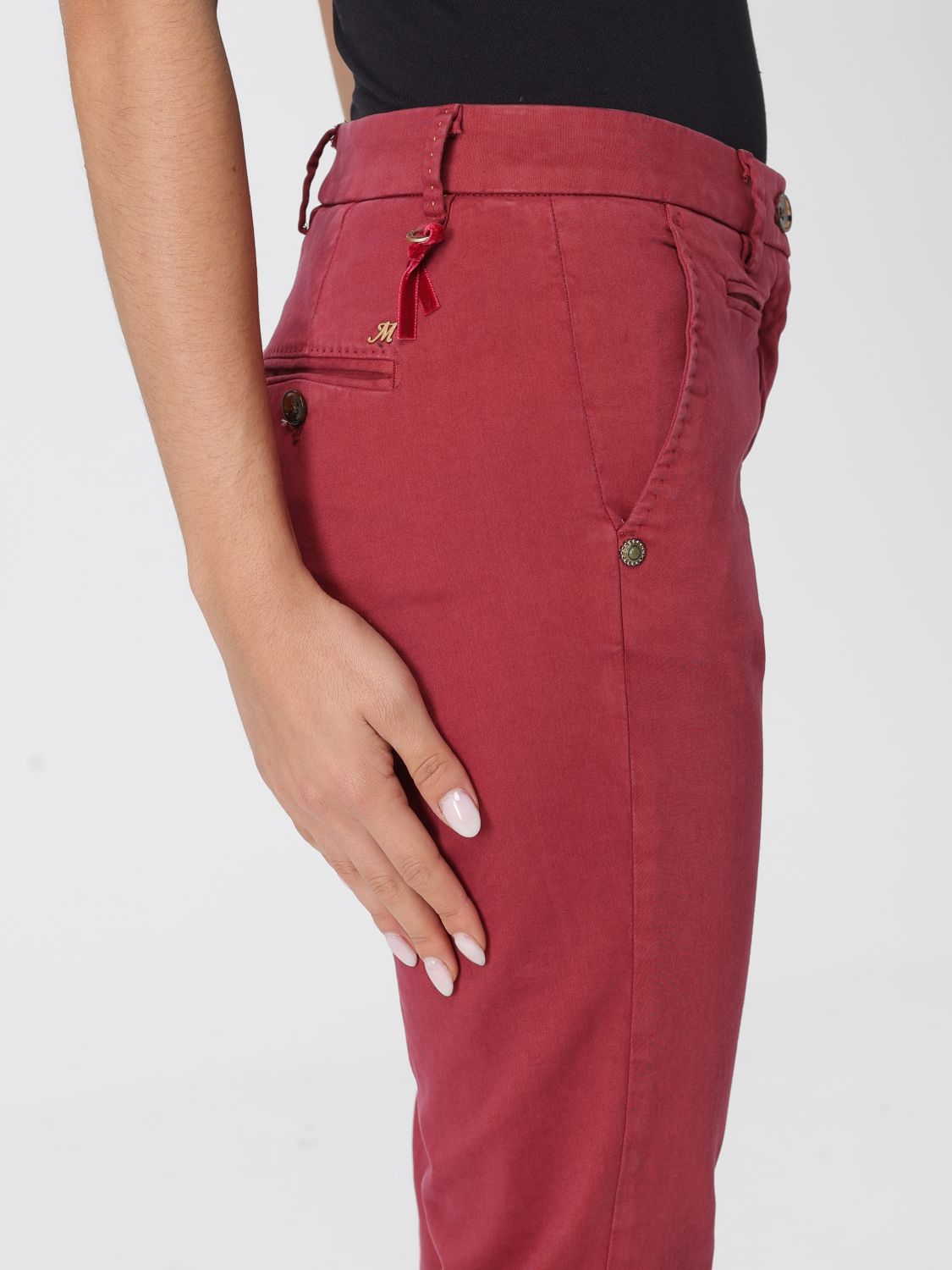 Pants Woman color Red