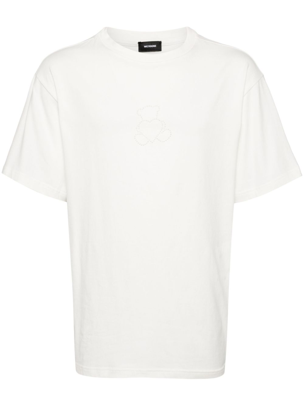 Pearl bear t-shirt - White