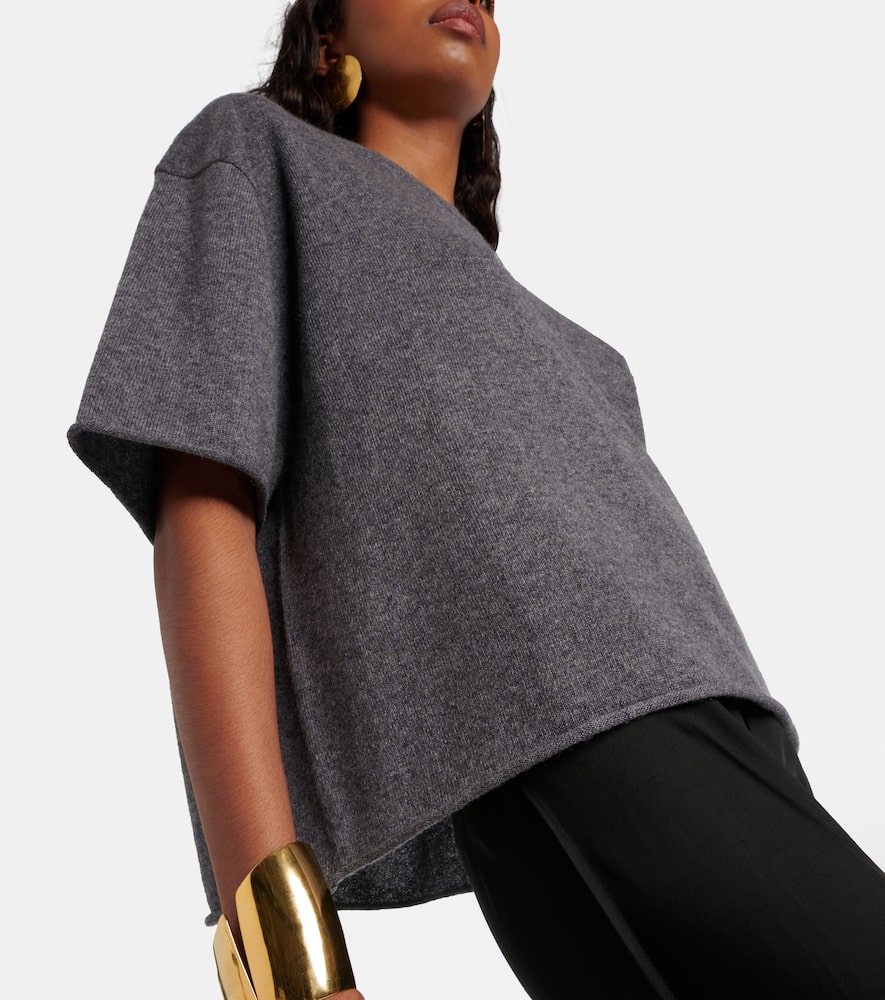 Cila knitted cashmere T-shirt