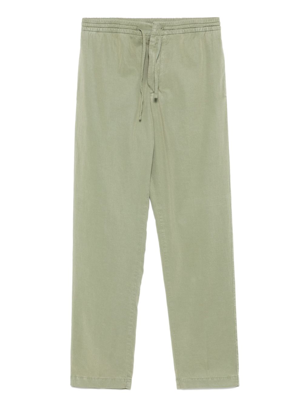 Drawstring-waistband trousers - Green