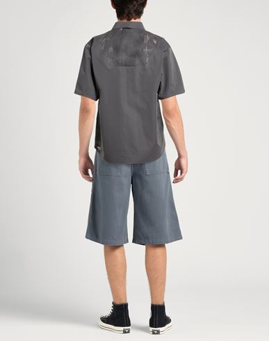 Man Shirt Charcoal Size S Polyester